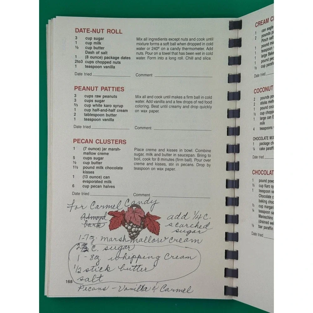 Angels' Food Cookbook Veda Wyatt 1988 Texas Christian Recipes Spiral Bound